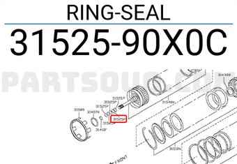 Nissan 3152590X0C RING-SEAL