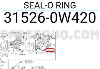 Nissan 315260W420 SEAL-O RING