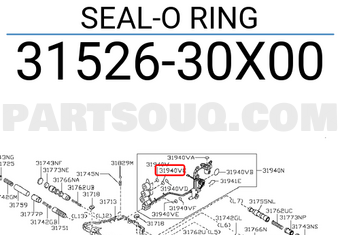 Nissan 3152630X00 SEAL-O RING