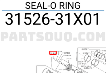 Nissan 3152631X01 SEAL-O RING