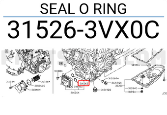 Nissan 315263VX0C SEAL O RING