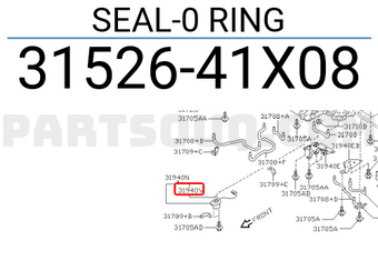 Nissan 3152641X08 SEAL-0 RING