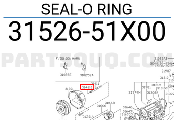 Nissan 3152651X00 SEAL-O RING
