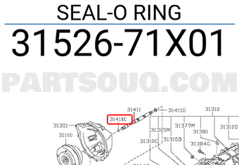 Nissan 3152671X01 SEAL-O RING