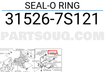 Nissan 315267S121 SEAL-O RING
