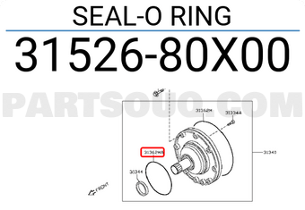 Nissan 3152680X00 SEAL-O RING