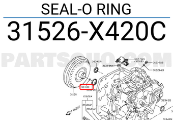Nissan 31526X420C SEAL-O RING