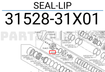 Nissan 3152831X01 SEAL-LIP