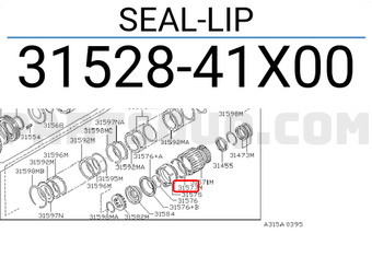 Nissan 3152841X00 SEAL-LIP