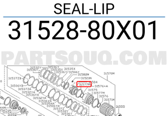 Nissan 3152880X01 SEAL-LIP