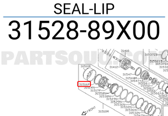 Nissan 3152889X00 SEAL-LIP