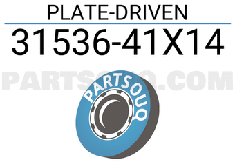 Nissan 3153641X14 PLATE-DRIVEN