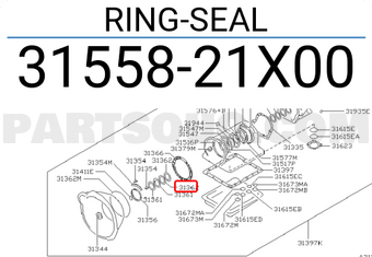 Nissan 3155821X00 RING-SEAL