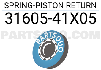 Nissan 3160541X05 SPRING-PISTON RETURN
