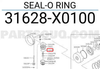 Nissan 31628X0100 SEAL-O RING