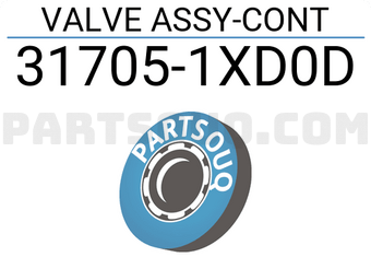 Nissan 317051XD0D VALVE ASSY-CONT