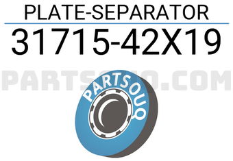 Nissan 3171542X19 PLATE-SEPARATOR