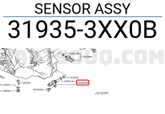 Nissan 319353XX0B SENSOR ASSY