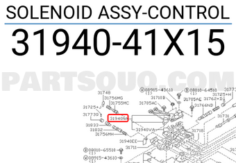 Nissan 3194041X15 SOLENOID ASSY-CONTROL