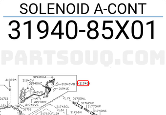 Nissan 3194085X01 SOLENOID A-CONT