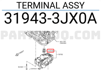 Nissan 319433JX0A TERMINAL ASSY
