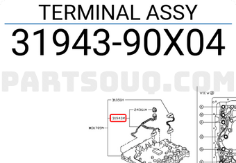 Nissan 3194390X04 TERMINAL ASSY