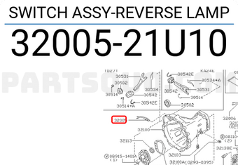 Nissan 3200521U10 SWITCH ASSY-REVERSE LAMP