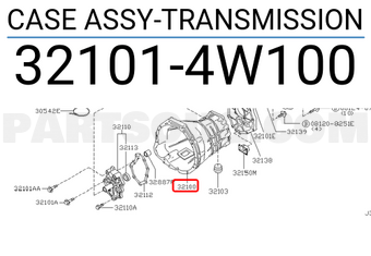 Nissan 321014W100 CASE ASSY-TRANSMISSION