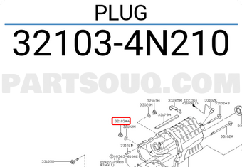Nissan 321034N210 PLUG