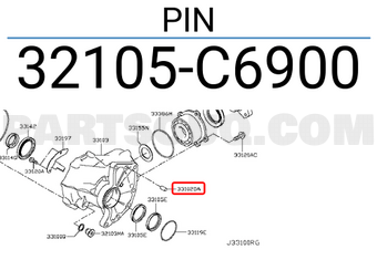 Nissan 32105C6900 PIN