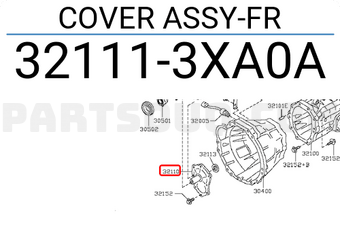 Nissan 321113XA0A COVER ASSY-FR