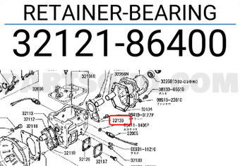 Nissan 3212186400 RETAINER-BEARING