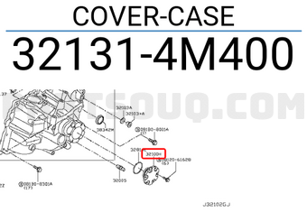 Nissan 321314M400 COVER-CASE