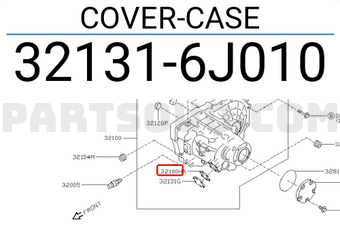 Nissan 321316J010 COVER-CASE