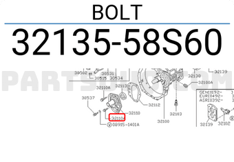 Nissan 3213558S60 BOLT