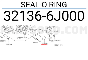Nissan 321366J000 SEAL-O RING