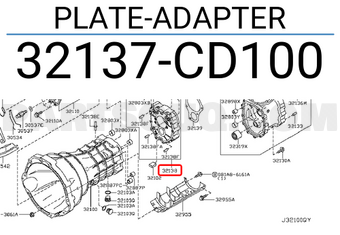 Nissan 32137CD100 PLATE-ADAPTER