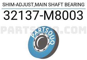 Nissan 32137M8003 SHIM-ADJUST,MAIN SHAFT BEARING