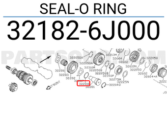 Nissan 321826J000 SEAL-O RING