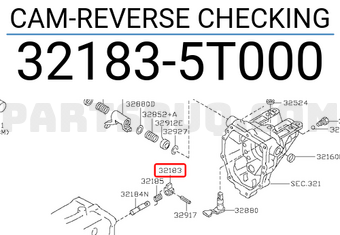 Nissan 321835T000 CAM-REVERSE CHECKING