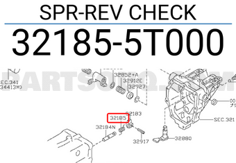Nissan 321855T000 SPR-REV CHECK
