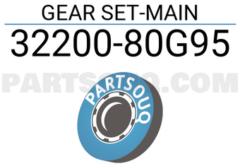 Nissan 3220080G95 GEAR SET-MAIN