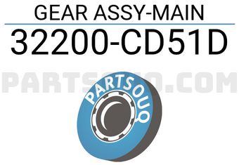 Nissan 32200CD51D GEAR ASSY-MAIN