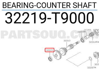 Nissan 32219T9000 BEARING-COUNTER SHAFT