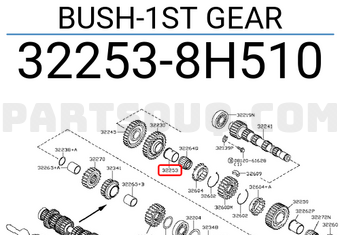 Nissan 322538H510 BUSH-1ST GEAR