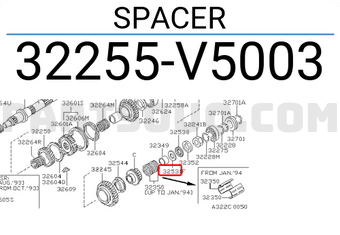 Nissan 32255V5003 SPACER
