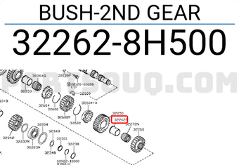 Nissan 322628H500 BUSH-2ND GEAR