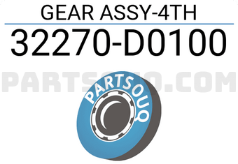 Nissan 32270D0100 GEAR ASSY-4TH