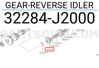 Nissan 32284J2000 GEAR-REVERSE IDLER