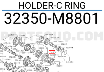 Nissan 32350M8801 HOLDER-C RING